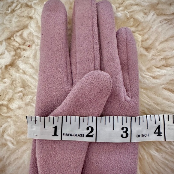 Powder Designs UK Bettina Fuchsia Gloves Faux Fur - Picture 13 of 14